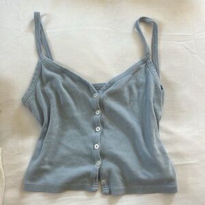 Baby blue Brandy tank